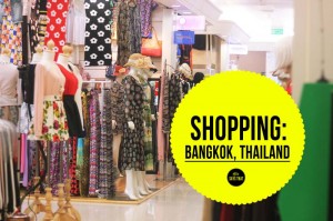 bangkok thailand shopping